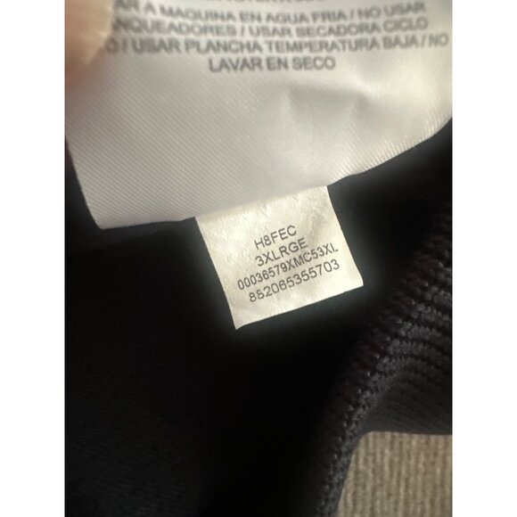 Jordan Mens 3XL Michigan Crewneck Sweatshirt Navy Blue & Yellow Ribbed - Picture 9 of 10